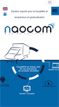 Mobile Screenshot of naocom.fr